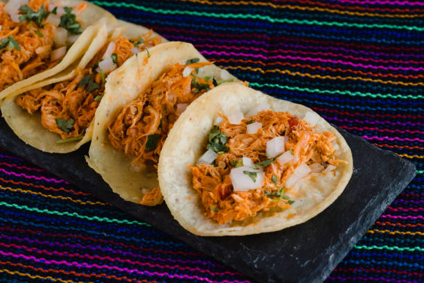 How to Make the Best Chicken Tinga Tacos 2 chicken tinga tacos