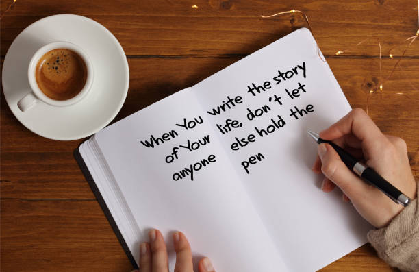 How to Manifest a Strong Business Spirit 4 Close-up of affirmation written in a journal, reflecting the dedication and positive self-talk that fosters a resilient business spirit.