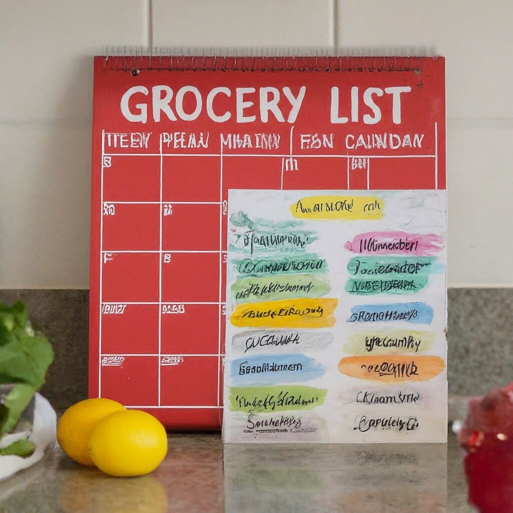 How to Create an outstanding weekly meal plan and grocery list 3 weekly meal