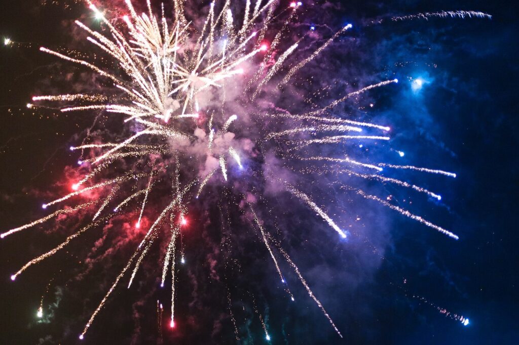 How to decorate your house for the Fourth of July 4 Celebrate the Fourth of July under a blanket of red, white, and blue lights in this festive outdoor space