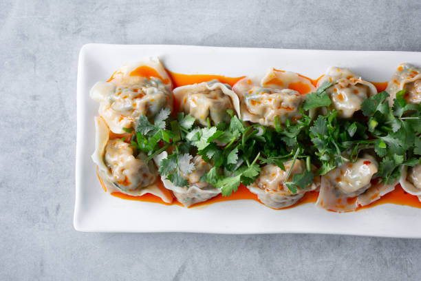 How to Make Chicken Wontons in Spicy Chili Sauce Now 3 Chicken Wontons