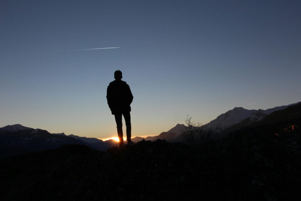 From shadows to stars - free verse poem